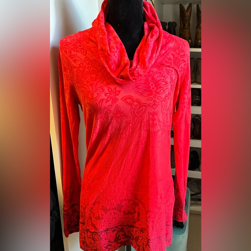 ATHLETA cowl neck pullover tunic